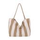 👜 50% OFF NOW! 🏖️ Classic Vertical Stripe Beach & Shopping Tote – Lightweight & spacious – Machine washable, perfect for groceries, pool or weekend trips 🛍️
