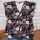 👚 50% OFF NOW! 🌸 Women's V-Neck Floral Print Button-Down Blouse – Lightweight & breathable – Relaxed fit, perfect for work, weekends or warm weather – effortless feminine style ✨