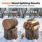🪵 50% OFF NOW! 🔥 Heavy-Duty Firewood Splitting Drill Bit Set – Hardened steel & self-starting tip – Splits logs fast, fits most drills – perfect for camping or home firewood prep 🪚