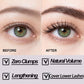 👁️ BUY 1 GET 1 FREE! ✨ Volumizing Lengthening Curling Mascara – Smudge-proof & long-lasting – Perfect for dramatic lashes – adds curl, length and volume without clumps 💁‍♀️