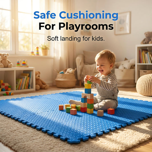 🧩 50% OFF NOW! 🧸 Non-Slip EVA Foam Puzzle Play Mat Set – Soft, waterproof & easy to clean – Perfect for baby crawling, toddler play or home gym – interlocking tiles with safe edges 🏠