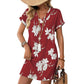👗 50% OFF NOW! 🎁 Women's Summer Casual V-Neck T-Shirt Dress – Soft, breathable & relaxed fit – Perfect for beach days, errands or lounging – effortless summer style 🌸