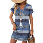 👗 50% OFF NOW! 🎁 Women's Summer Casual V-Neck T-Shirt Dress – Soft, breathable & relaxed fit – Perfect for beach days, errands or lounging – effortless summer style 🌸