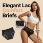 🩲 50% OFF NOW! 🌸 Women's Soft Breathable Lace Briefs – Ultra-soft lace, breathable cotton & seamless comfort – Perfect for all-day freshness & style ✨
