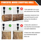 🔧 50% OFF NOW! ⏰ Heavy Duty Log Splitter Screw Cone Drill Bits – Hardened steel & self-starting tip – Splits logs fast, fits most drills – perfect for camping or firewood prep 🪵