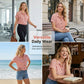 👚 50% OFF NOW! 🌊 Women's Casual Striped Button-Down T-Shirt – Soft cotton & lightweight – Relaxed fit, perfect for summer days or beach cover-ups – easy, breezy style 🌸