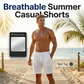 🩳 50% OFF NOW! ✨ Men's Cotton-Linen Shorts – Breathable, drawstring & relaxed fit – Perfect for summer, beach or casual days – lightweight and airy ☀️
