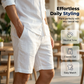 🩳 50% OFF NOW! ✨ Men's Cotton-Linen Shorts – Breathable, drawstring & relaxed fit – Perfect for summer, beach or casual days – lightweight and airy ☀️