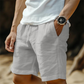 🩳 50% OFF NOW! ✨ Men's Cotton-Linen Shorts – Breathable, drawstring & relaxed fit – Perfect for summer, beach or casual days – lightweight and airy ☀️