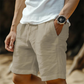🩳 50% OFF NOW! ✨ Men's Cotton-Linen Shorts – Breathable, drawstring & relaxed fit – Perfect for summer, beach or casual days – lightweight and airy ☀️