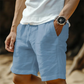 🩳 50% OFF NOW! ✨ Men's Cotton-Linen Shorts – Breathable, drawstring & relaxed fit – Perfect for summer, beach or casual days – lightweight and airy ☀️