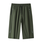 👖 50% OFF NOW! 🏃 Men's Quick-Dry 3/4 Capri Jogger Pants – Lightweight & breathable – Elastic waist, tapered fit – perfect for gym, travel or hot summer days ☀️