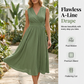 👗 50% OFF NOW! ✨ Women's Elegant Sleeveless V-Neck Dress – Flowy & breathable – Flattering fit, perfect for weddings, brunch or summer parties – chic and comfortable 🌸