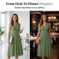 👗 50% OFF NOW! ✨ Women's Elegant Sleeveless V-Neck Dress – Flowy & breathable – Flattering fit, perfect for weddings, brunch or summer parties – chic and comfortable 🌸