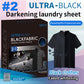 👕 BUY 2 GET 1 FREE! 🖤 Ultra-Black Clothing Blackening Sheets – Restores faded black clothes & prevents graying – Safe for mixed loads, no dye mess – perfect for jeans, tees & uniforms ✨