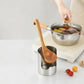 🍳 50% OFF! 🥄 Stainless Utensil Holder – Lid rest, spatula stand & organizer ✨