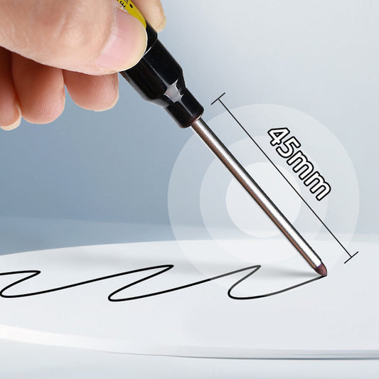 🖍️ 50% OFF NOW! ⏳ Deep Hole Marker with 45mm Long Nib – Fine tip & oil-based ink – Marks deep cavities, pipes or engine parts – perfect for mechanics or DIY 🛠️