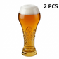 🍺 50% OFF NOW! ✨ Large Capacity Ornate Embossed Beer Glass – Heavy-duty & vintage design – Perfect for ales, lagers or iced coffee – dishwasher safe, impressive gift idea 🎁