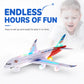 ✈️ 50% OFF NOW! 🎵 Electric Model Aircraft with Sound and LED Lights – Remote control & rechargeable – Realistic design, perfect for indoor or outdoor play – great gift for kids 🚁
