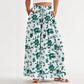 👖 50% OFF NOW! 🌸 Floral Print High-Waisted Wide Leg Pants – Lightweight & flowy – Elastic back, perfect for summer or resort wear – chic and comfortable ✨