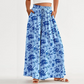 👖 50% OFF NOW! 🌸 Floral Print High-Waisted Wide Leg Pants – Lightweight & flowy – Elastic back, perfect for summer or resort wear – chic and comfortable ✨
