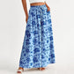 👖 50% OFF NOW! 🌸 Floral Print High-Waisted Wide Leg Pants – Lightweight & flowy – Elastic back, perfect for summer or resort wear – chic and comfortable ✨