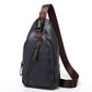 🎒 50% OFF NOW! 🔥 Men's Lightweight PU Leather Chest Bag – Adjustable strap & multiple pockets – Perfect for travel, work or daily essentials – compact and stylish 🧳