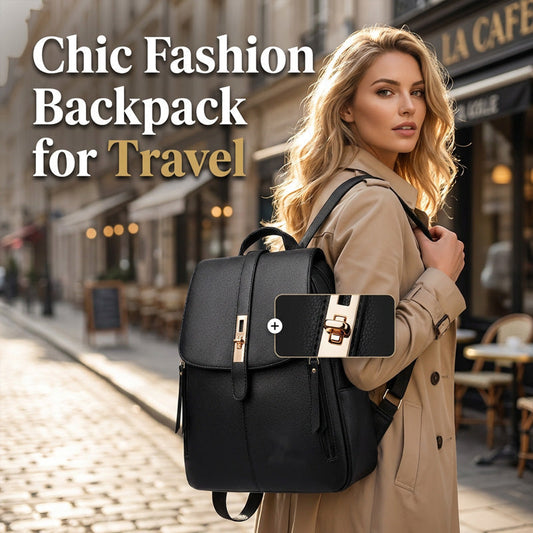 🎒 50% OFF NOW! ✈️ Women PU Leather Backpack – Fashion shoulder bag for travel – Spacious, versatile & stylish – perfect for work, leisure or short trips – free shipping included 👜