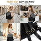 🎒 50% OFF NOW! ✈️ Women PU Leather Backpack – Fashion shoulder bag for travel – Spacious, versatile & stylish – perfect for work, leisure or short trips – free shipping included 👜