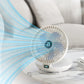 🌀 50% OFF NOW! 💨 Portable Mini Fan – Rechargeable & 3 speeds – Ultra-quiet, perfect for desk, travel or stroller – lightweight and easy to carry 🔋