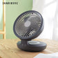 🌀 50% OFF NOW! 💨 Portable Mini Fan – Rechargeable & 3 speeds – Ultra-quiet, perfect for desk, travel or stroller – lightweight and easy to carry 🔋