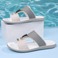 👡 50% OFF NOW! 🏖️ Men's Casual Flat Sole Slide Sandals – Lightweight & anti-slip – Soft footbed, easy on/off – perfect for beach, pool or post-workout 🚿