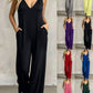 👗 50% OFF NOW! 🌞 Women's Effortless Summer V-Neck Jumpsuit – Flowy & lightweight – Breathable fabric, perfect for beach or brunch – easy one-and-done style 🌊