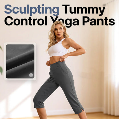 👖 50% OFF NOW! 🧘‍♀️ Elegant Tummy Control Yoga Pants – High-waisted & 4-way stretch – Moisture-wicking, perfect for yoga, gym or lounging – flattering and comfortable 💪