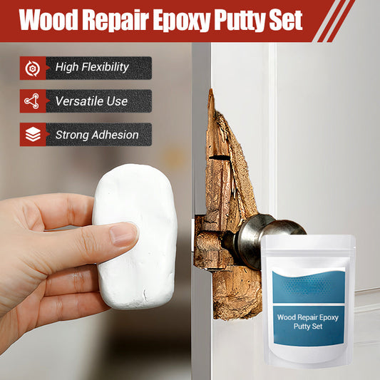 🛠️ BUY 2 GET 1 FREE! ⏰ Wood Repair Epoxy Putty Set – Strong, moldable & sandable – Perfect for fixing furniture, floors or crafts – waterproof & stainable 🌲✨🧰