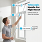 🧹 50% OFF NOW! ⏰ Portable Silicone Squeegee Mop with Rotating Head – Streak-free & easy rinse – Perfect for windows, mirrors or floors – lightweight and foldable for storage 💧