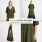 👗 50% OFF NOW! 🌸 Women's Elegant Bohemian Maxi Dress – Modest V-neck & tiered skirt – Lightweight, flowy – perfect for holidays, beach or everyday elegance ✨