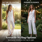 👗 50% OFF NOW! 🌙 Elegant Cowl Neck Lounge Set – Soft knit & relaxed fit – Perfect for cozy nights or casual days – chic and comfortable 🛋️