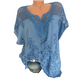 👚 50% OFF NOW! 🔥 Women's Elegant Lace Embroidered V-Neck Top – Delicate floral details & soft fabric – Perfect for dates, parties or chic daily wear – breathable and lightweight 🌸