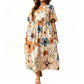 👗 60% OFF NOW! ✨ Women's Elegant Round Neck Maxi Dress – Flowy & lightweight – Perfect for summer parties, beach or casual elegance – soft and breathable 🌸
