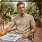 👕 50% OFF NOW! ✨ Men's Loose Fit Short Sleeve Shirt – Solid, breathable & everyday comfort – Soft cotton, perfect for warm days or casual weekends ☀️🌿