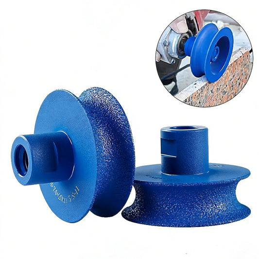 🪨 BUY 1 GET 1 FREE! ⏰ Concave Edge Grinding Wheel for Stone – Diamond-coated & durable – For marble, granite or concrete – perfect for shaping, smoothing or edge profiling 🛠️