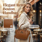 👜 50% OFF NOW! ✨ Retro Boston Handbag – Pebbled texture & crossbody style – Compact yet spacious, perfect for daily use or travel – elegant and practical 🎀