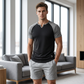 👕 50% OFF NOW! ⏰ Men's V-Notch Raglan Sleeve Athletic T-Shirt – Breathable & lightweight – Modern fit, moisture-wicking – perfect for gym, running or casual days 💪