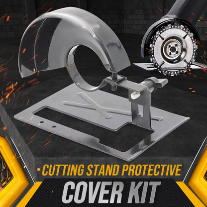 🛡️ 50% OFF NOW! ⏰ Cutting Stand Protective Cover Kit for Angle Grinder – Stable & tool-free – Converts grinder into chop saw, perfect for tile, metal or wood – dust-reducing design 🔧