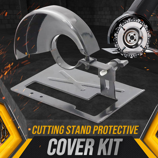 🛡️ 50% OFF NOW! ⏰ Cutting Stand Protective Cover Kit for Angle Grinder – Stable & tool-free – Converts grinder into chop saw, perfect for tile, metal or wood – dust-reducing design 🔧