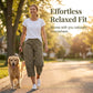 👖 60% OFF NOW! 🌿 Women's Relaxed Casual Cargo Capris – Spacious pockets & breathable fabric – Relaxed fit, perfect for warm weather – everyday comfort and utility ✨