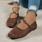 👡 50% OFF NOW! 🌸 Women's Elegant Hollow-Out Breathable Flats – Lightweight & cushioned – Airy knit upper, non-slip sole – perfect for daily walks, travel or casual chic 👗