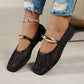 👡 50% OFF NOW! 🌸 Women's Elegant Hollow-Out Breathable Flats – Lightweight & cushioned – Airy knit upper, non-slip sole – perfect for daily walks, travel or casual chic 👗