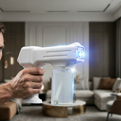 🔫 50% OFF NOW! 🧴 350ml Cordless Disinfectant Spray Gun – Fine mist, portable & cordless – Perfect for cleaning, sanitizing & gardening 🌿